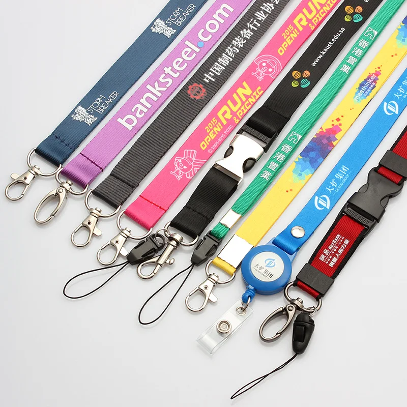 
Dongguan factory customization wallet lanyard id holder lanyard custom lanyards for keys 