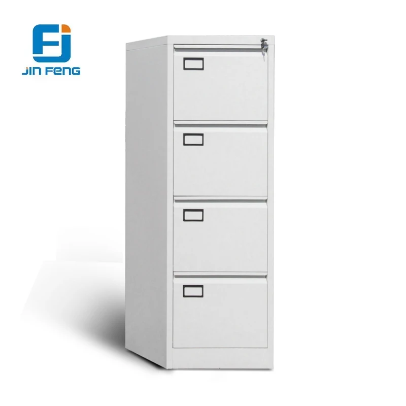 Office Metal 2 3 4 Drawer Filing Cabinet Steel Vertical File Cabinet Price School Hospital Library Storage Cabinet