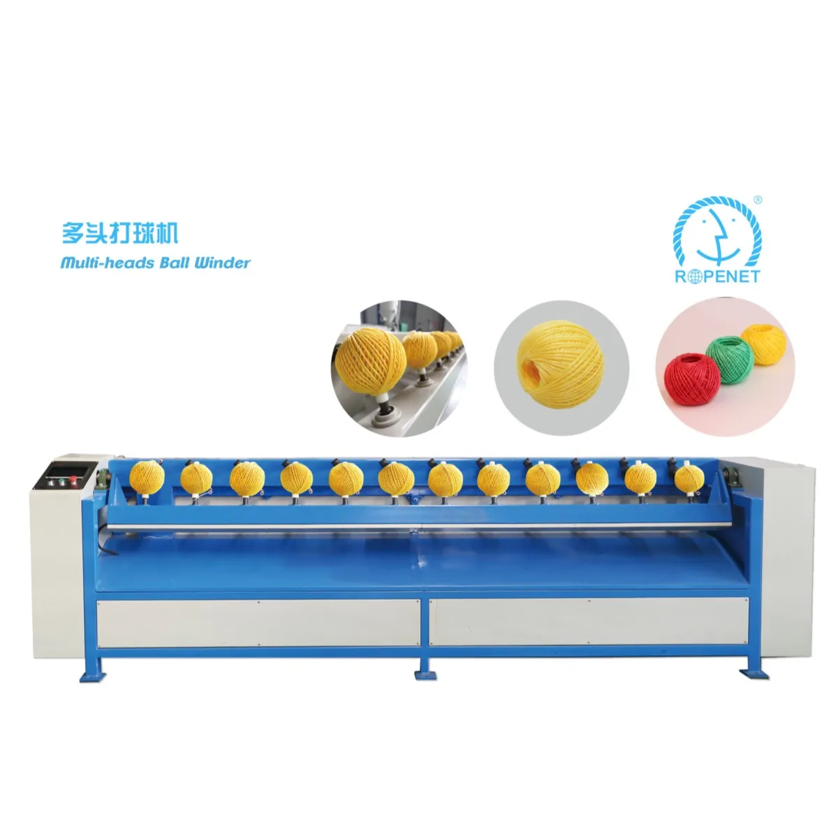 tomato pp plastic poly rope winder polypropylene nylon raffia yarn baler string twine ball winding machine with good price