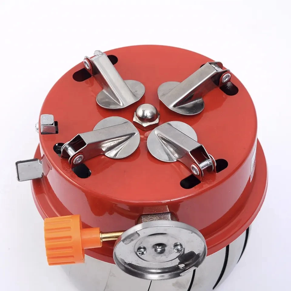 Outdoor Camping Stove Portable Snap-Type butane propane Lotus Burner Gas Cooking Stoves For Travelling Hiking Picnics