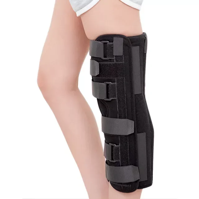 Kangda 20 years factory Free sample OEM ODM Knee splint tri-panel immobilizer knee brace
