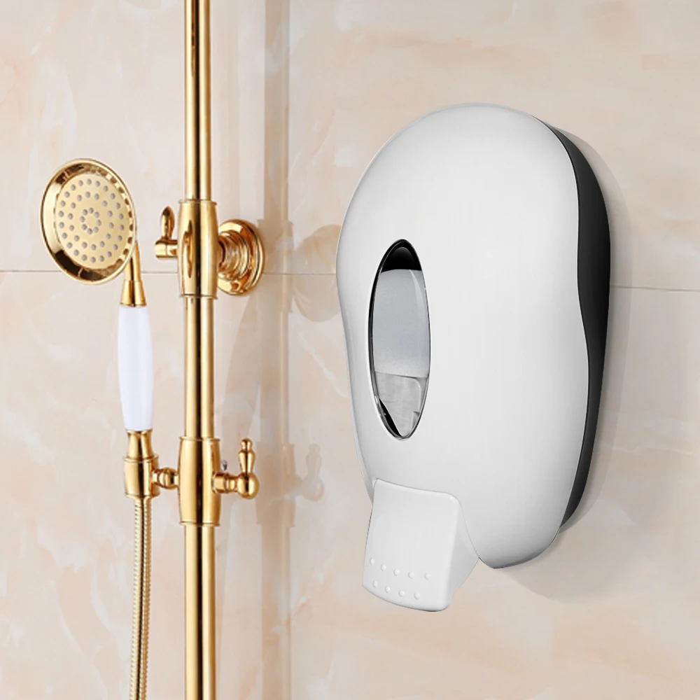 morden automatic conditioner dispensers bottle bathroom luxury shower soap plastic wall mounted shampoo dispenser