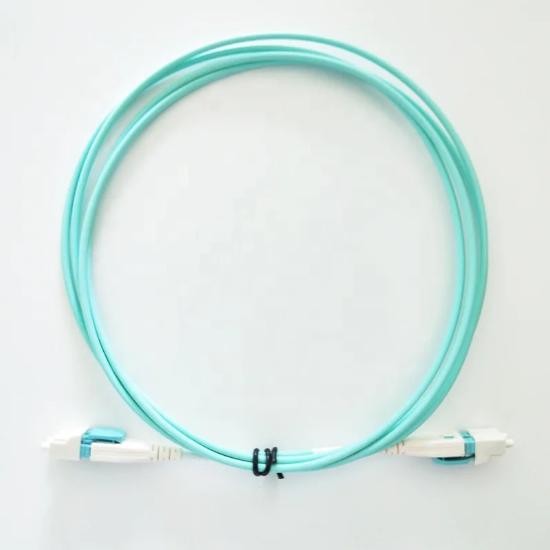 High quality LC Uniboot Patch cord  Optic Fiber Cable OM3 LC/UPC-LC/UPC Duplex 2.0mm Suncall LC connector