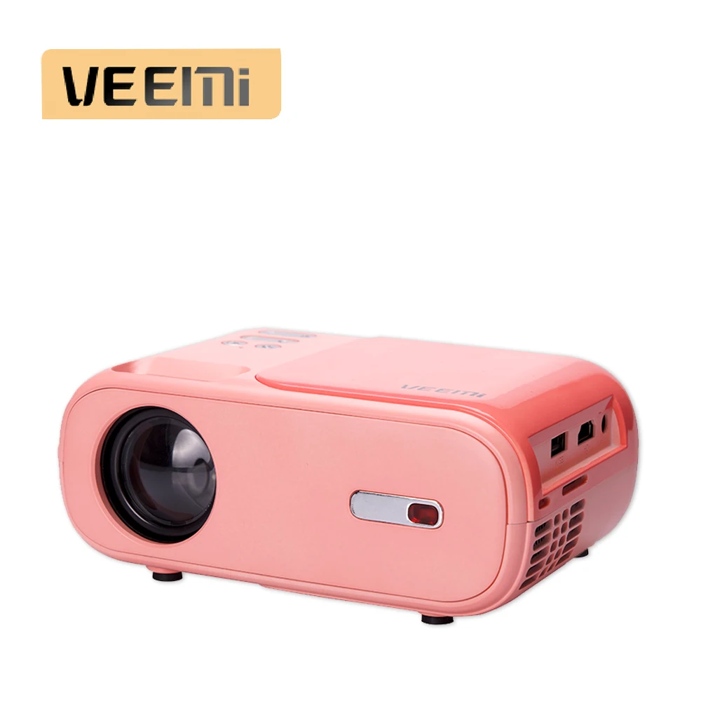 Высококачественные ЖК-проекторы, мультимедийный Видео мобильный телефон, беспроводная проекция, маленький карманный проектор