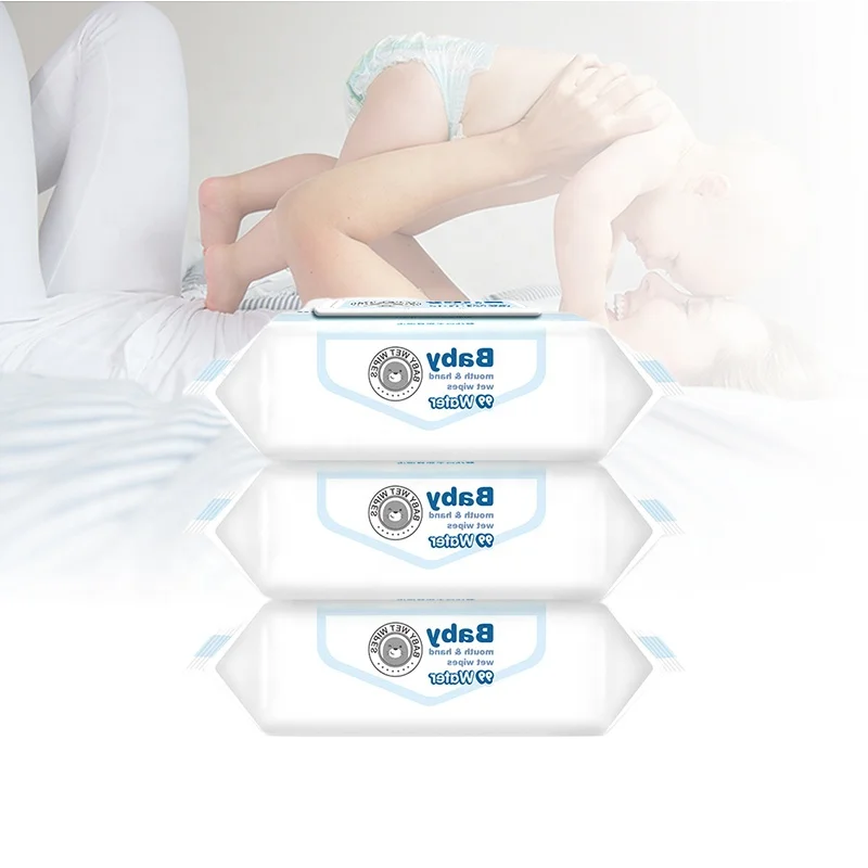 Natural Cotton  Oem Tissue Disposable 100 Counts Glass And Window Cleaning Individual Wet Scent Babi 40 Gsm What Are Baby Wipes