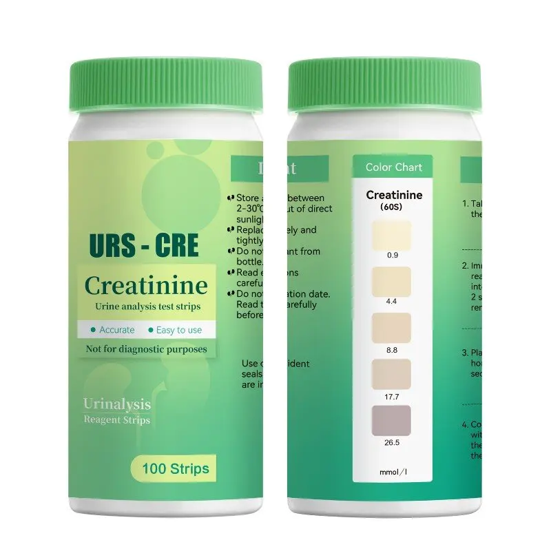 Creatinine  ACR Urine Test Strips at Home Urinalysis Sticks for Kidney Function Impairment