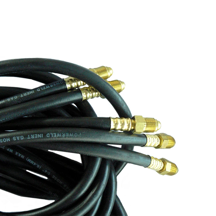 factory wholesale 5/16 inch 8mm oem & odm service rubber welding tig torch hose for argon