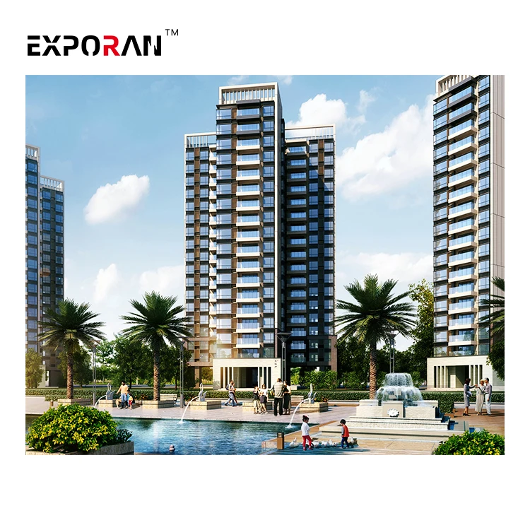 Production of real estate architectural renderings