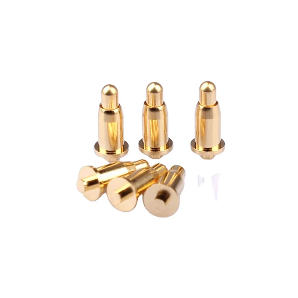 China manufacture different type of brass gold plated pogo pin