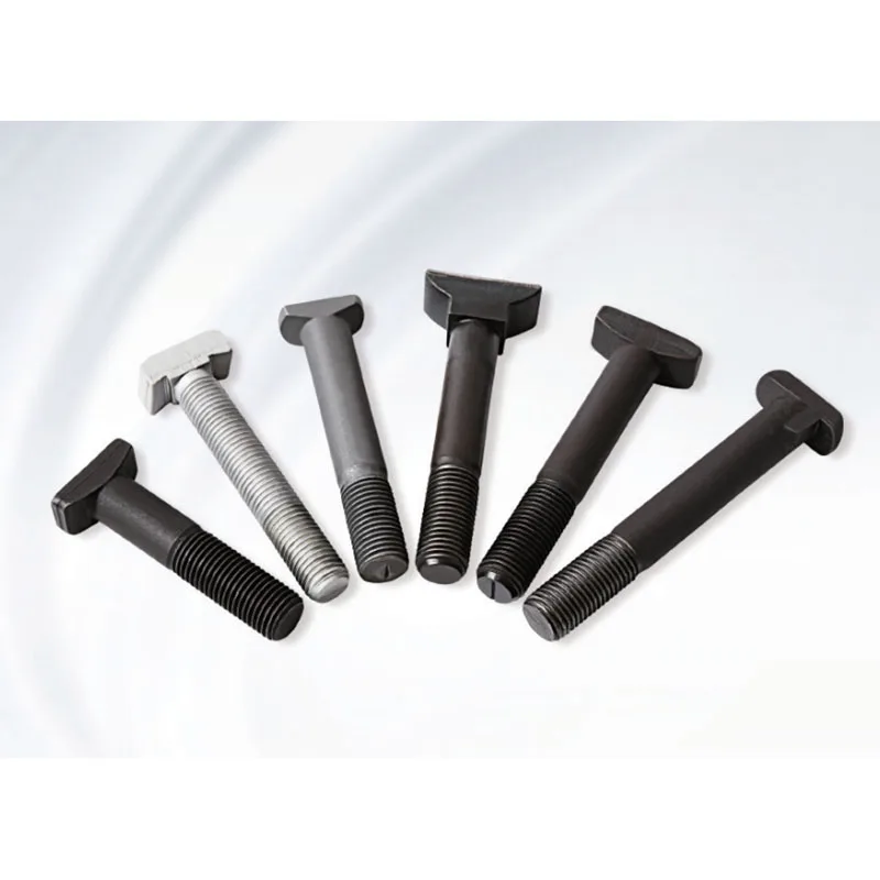 Rail Track Hot Sale Lower Price Coating Zinc Plating T Bolt