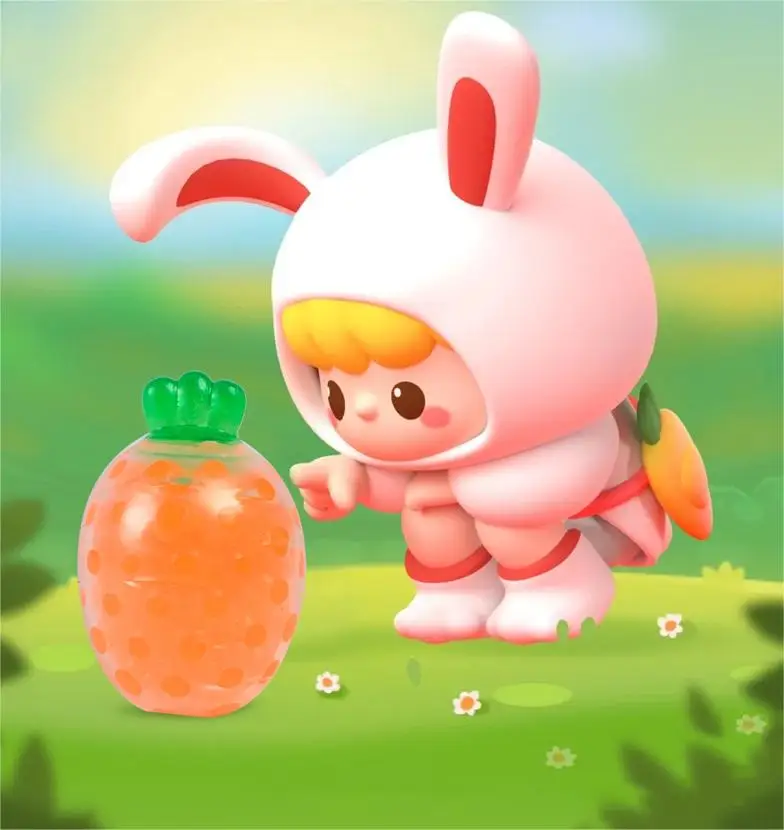 Carrot New and Unique Simulation Carrot Stress Relief and Release Fidget Toy Squeeze Toy