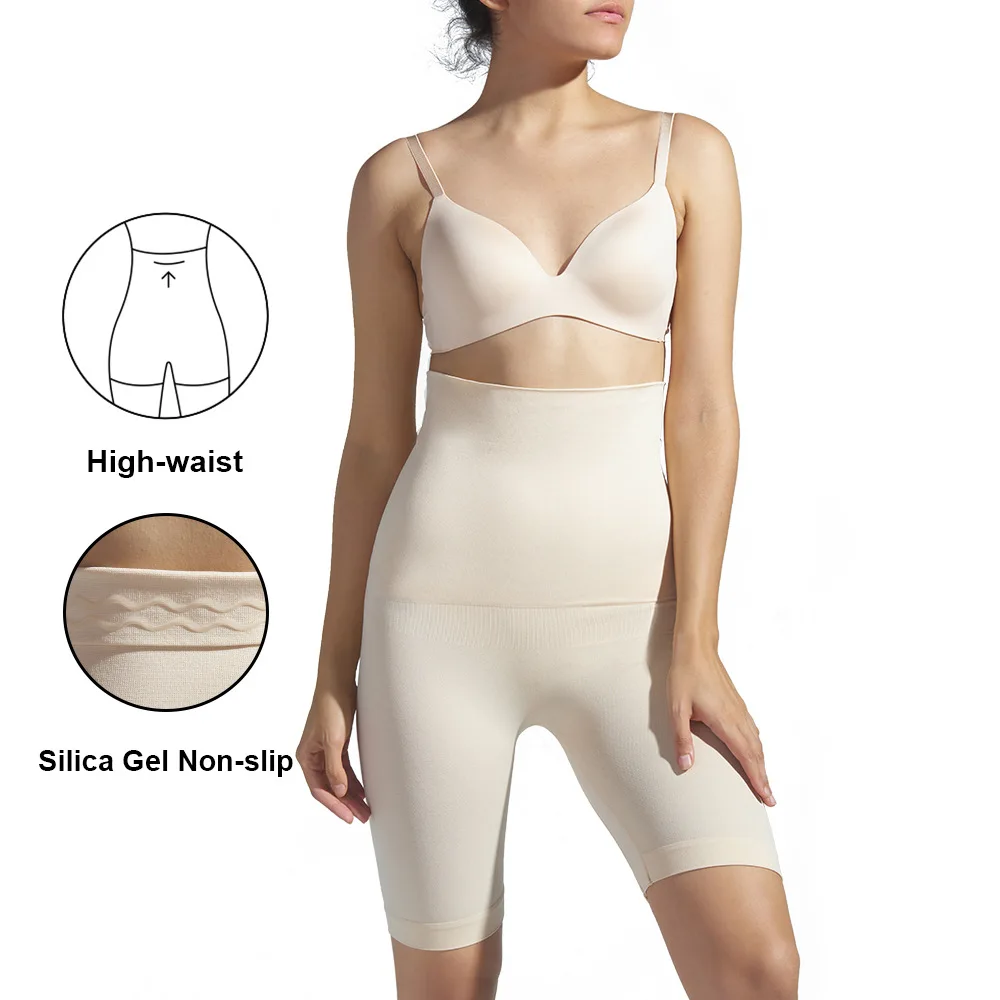 Plus Size S-4XL Tummy Control Shapers Seamless Bodysuit Shapewear Full Body Shaping Butt Lifter