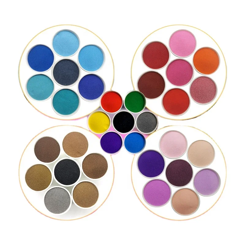 Лидер продаж разноцветный окрашенный песок для краски из настоящего камня песчаная живопись эмалированная проволока зажим Заводская