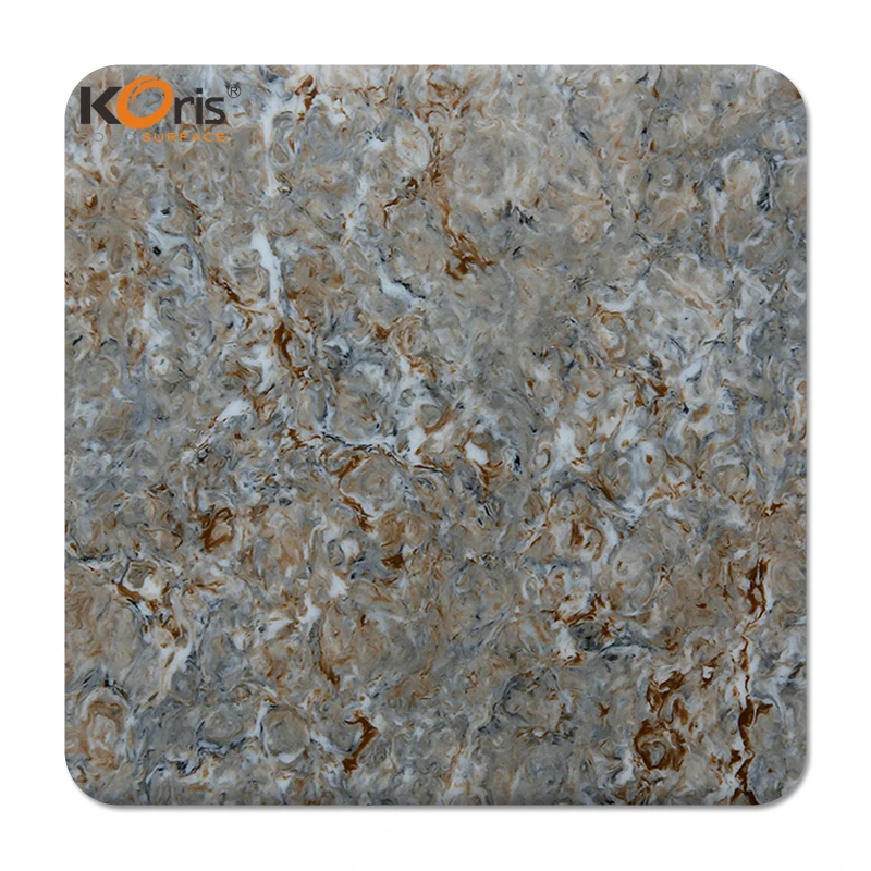 Koris NSF Korean artificial marble veins acrylic solid surface sheet for wall panel