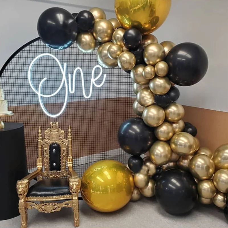 18 Inch Large Thick Chrome Metal Latex Balloon Ballons Party Supplies Decorations Balloons Set