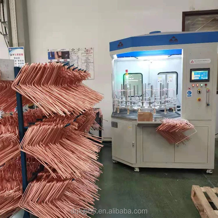 Multi station rotating high-frequency automatic induction welding machine