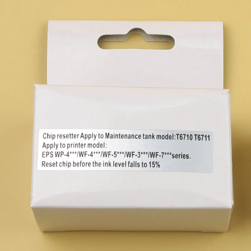 T6710 T6711 отработанных IC чип Resetter для Epson WP-4010 4015 4525 4530 4540 WF-7710 7715 7210 7110 7610 7620