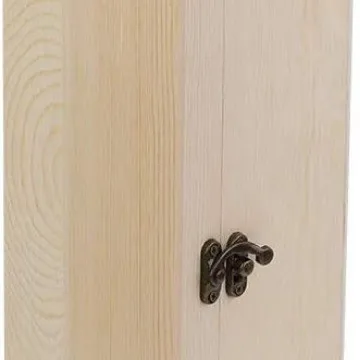 Wooden storage box Hand gift box Single wine box Holiday gift wrap