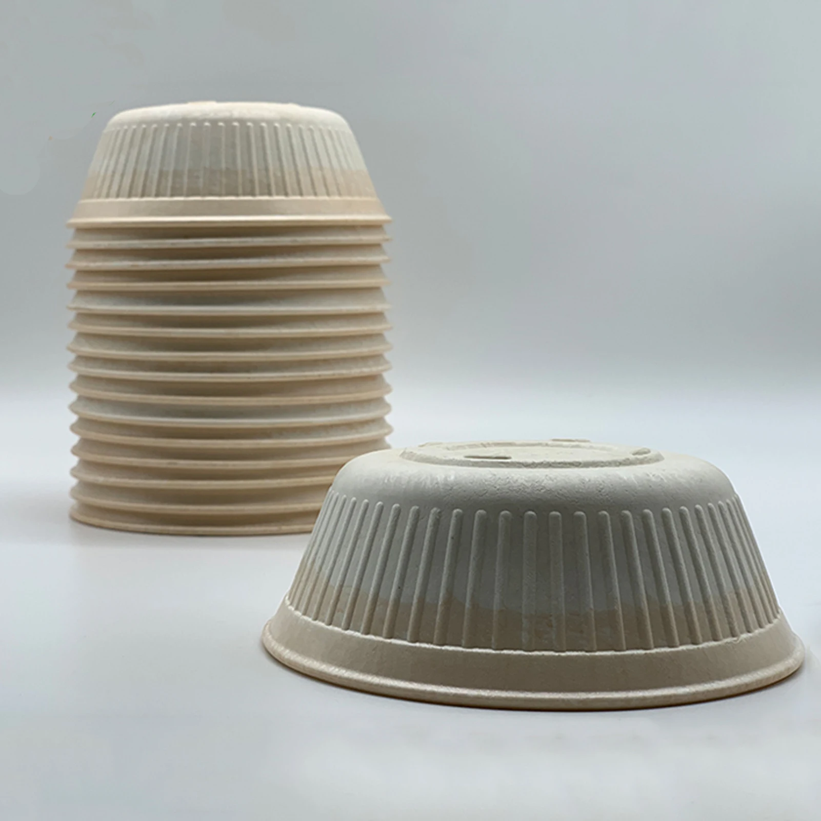 Оптовая продажа с завода, Экологически чистая кукурузный крахмал, одноразовая миска для еды