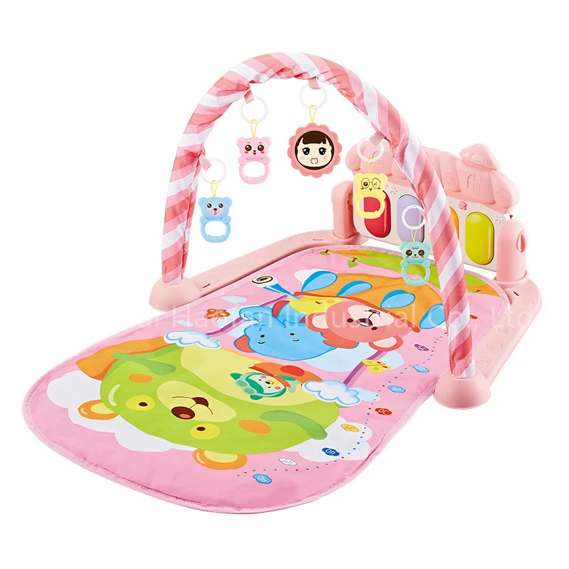 Baby fitness piano play mat educational activity gym baby piano mats soft crawling practice game carpet pedal piano play mat