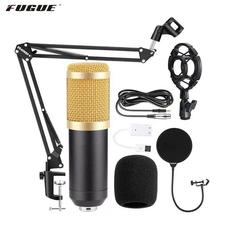 RGB Professional OEM BM800 BM700 Recording Studio Condenser Microphone for Singing
