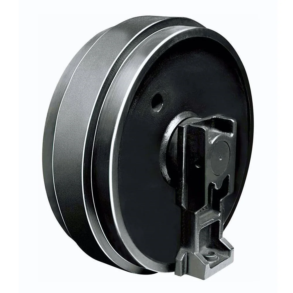 excavator dozer parts front idler 6t-2614 bulldozer adjuster front idler roller t200 d3g d4d d6 d6h d8r d11n d65 320d 320