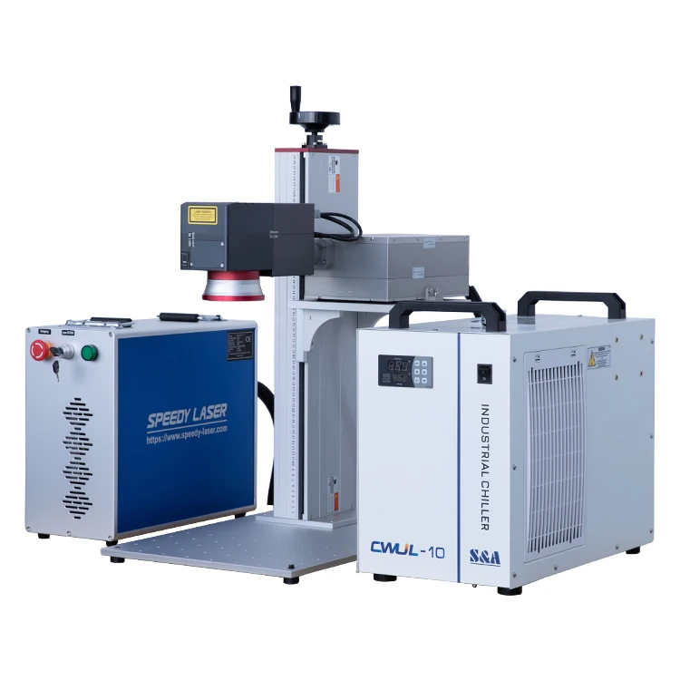 Auto Focus 3D  Galvo Huaray JPT INNGU 5W 10W UV laser Marking machine 3D UV laser engraver for glass crystal plastic  non-metals