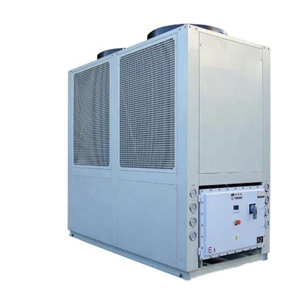 2023 Top Selling 30HP Air Cooled Industrial Chiller For UV Light TubeHermetic scroll type Piston 26.8KW Chiller