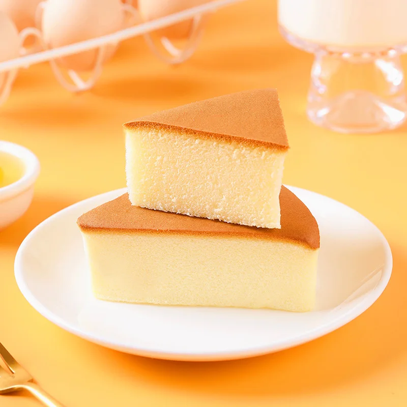 Wholesale 540g Breakfast Breads Health Desserts Leisure Snacks Wafers Fresh Sponge Original Flavor Cake Food