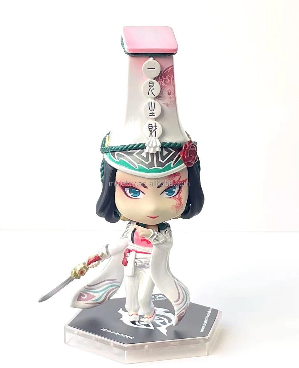 Custom hot sale Chinese cartoon anime figures of HUAJIANGHU PVC anime toys