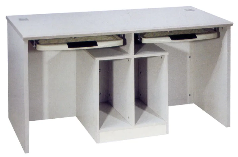 Modern School Furniture Computer Desk for Student Office Table with CPU Holder Computer Table with Keyboard Tray