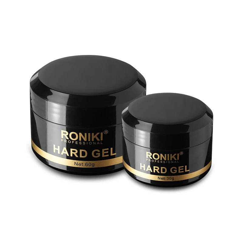 RONIKI Private Label Customized Jelly Hard Gel Polish Construction UV Gel Nail Extension Gel