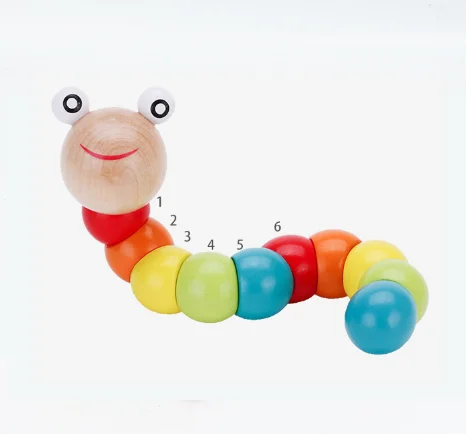 Trending Early Learning Educational Montessori Toys Wooden Baby Intellectual Development Toys  for 1 to 3-year-old Boys Girls