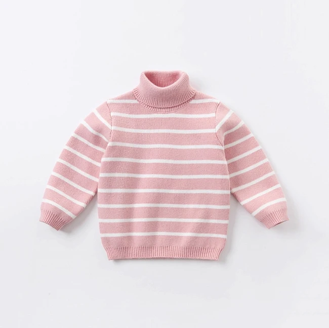 
Autumn winter children sweater fashion stripe girls knitted sweater 