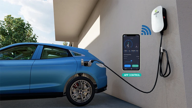 Wholesale EV Wallbox 7-22kw Portable Home Car charger Easy Installation Electric Car Charging Station for Distributors