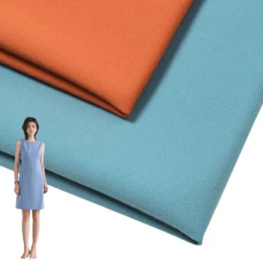 Китайская фабрика, изготовленная на заказ нейлоновая вискозная трикотажная ткань NR Ponte Roma, ткань King Roma, однотонная окрашенная трикотажная ткань Ponti для одежды