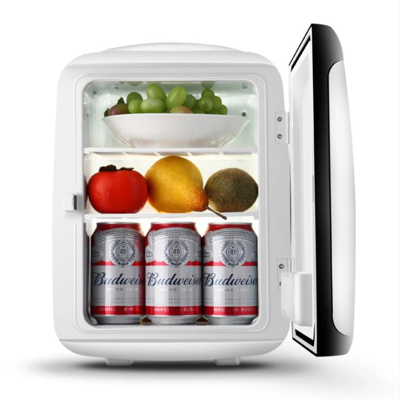 New design 13L capacity cold ready to ship cosmetic makeup fridge DC12V