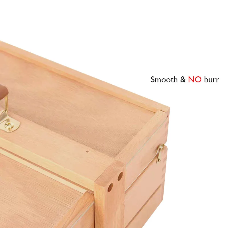 Art Drawing Painting Supply Desktop Table Easel Wooden Sketch Box