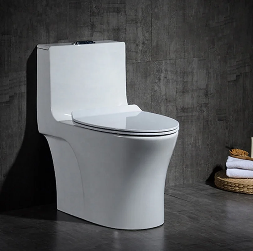 Inodoro Ceramic Sanitary Ware Bathroom One Piece Toilet 300mm Roughing In wc water closet toilet bowl  With Tornado Flush Functi