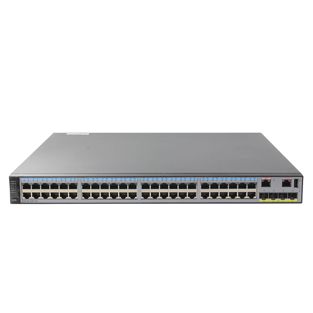 Hot Sale New S5720-52p-si-ac 48 Ethernet 10/100/1000 Ports,4 Gig ,With 150w Ac Power Supply On Sale