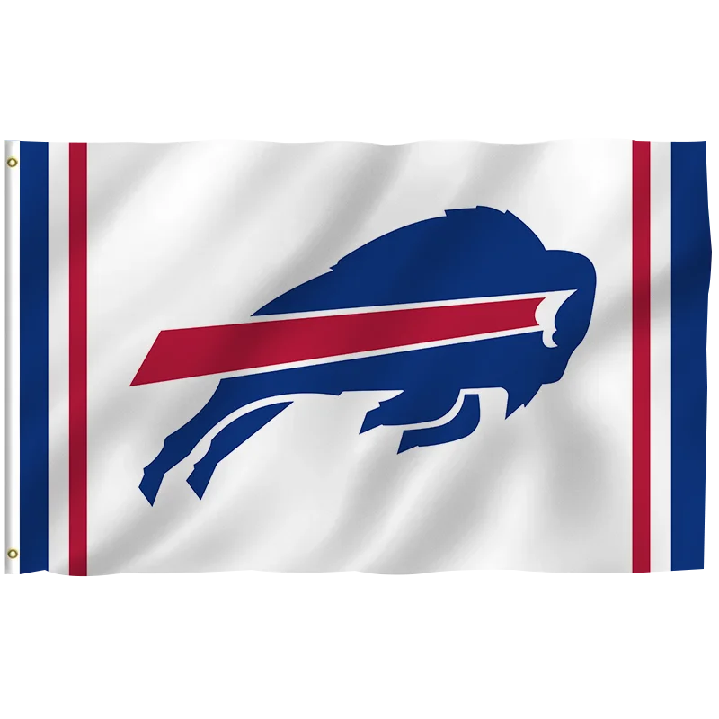 In Stock All  Football Team Flag 3x5ft High Quality Custom Design Dallas Buffalo Bills  Banner 100% Polyester Sports Nfl Flag