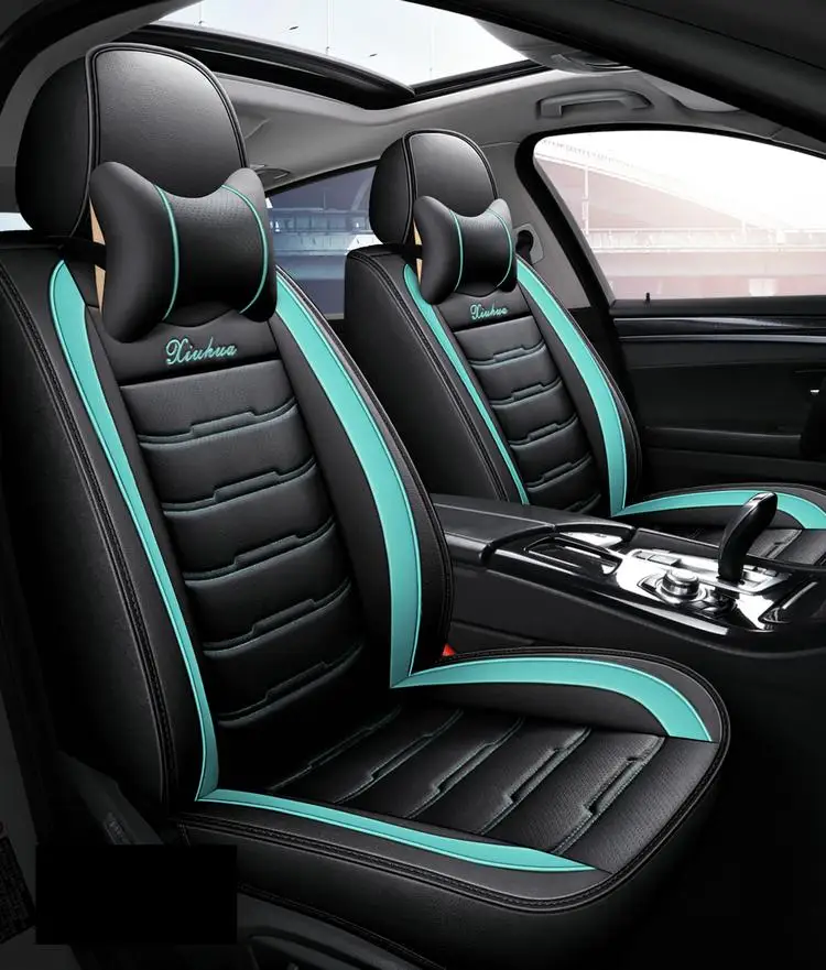 Wholesale Luxury Design Car Seat Cover Full Set PU Leather Car Seat Covers