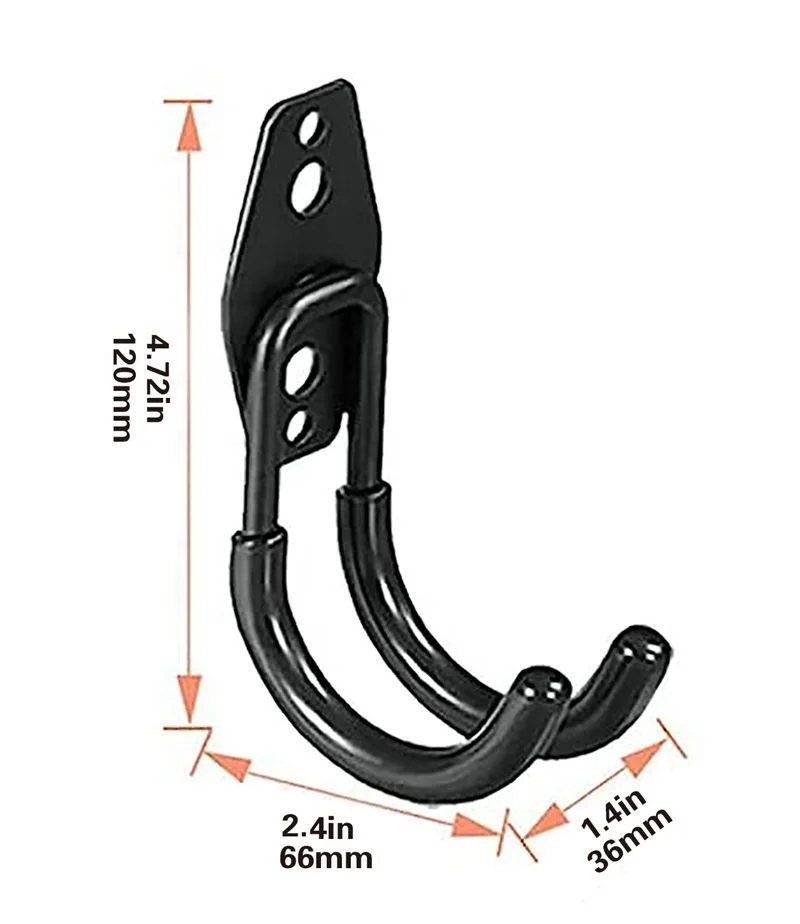 metal hooks,garage bicycle hooks, storage tools Garden tools heavy hardware tools, hooks warehouse wall hooks