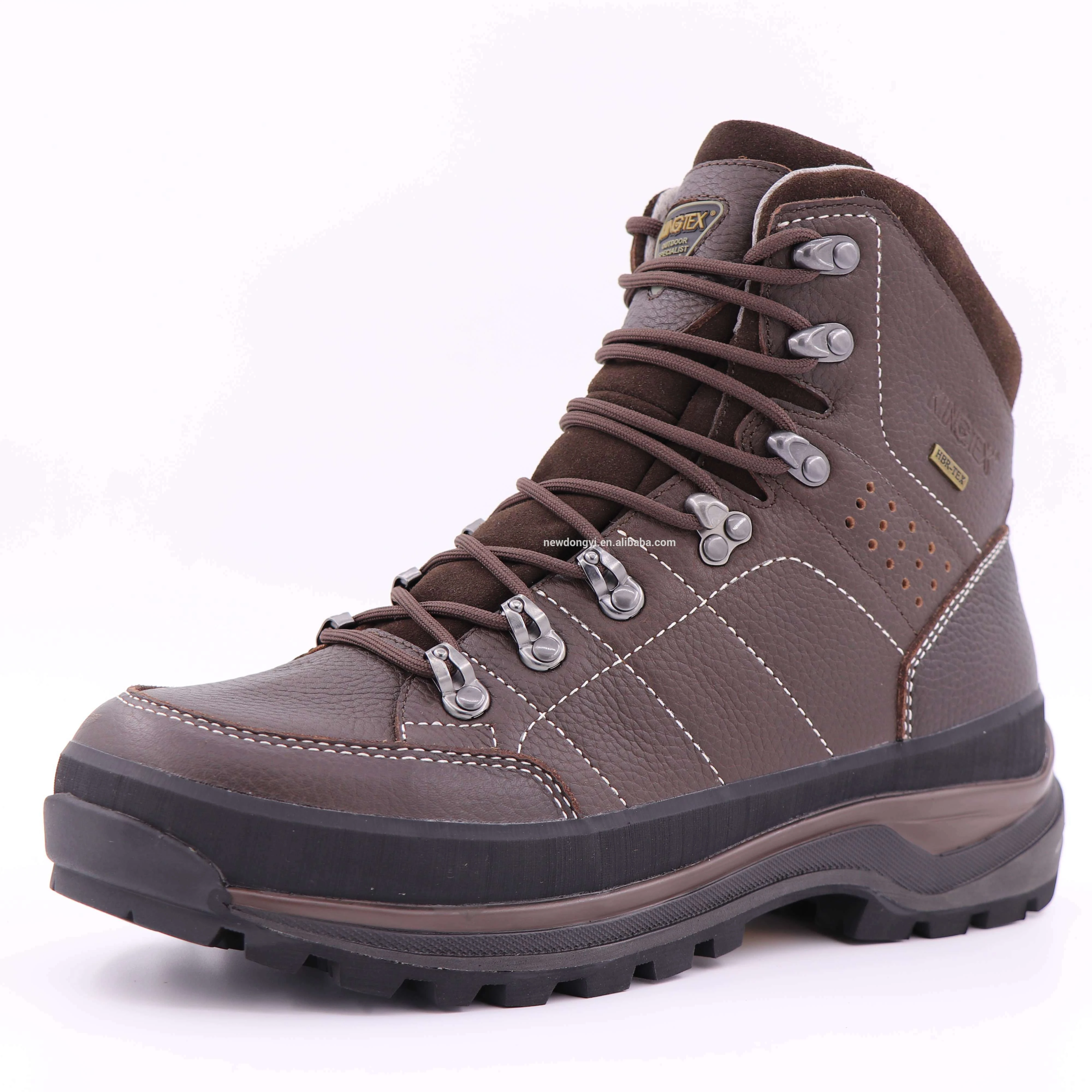 D12214-1 Mountaineering waterproof Heavy backpack trips and mixed climbing all terrain crampons Footwear Hiking Boots