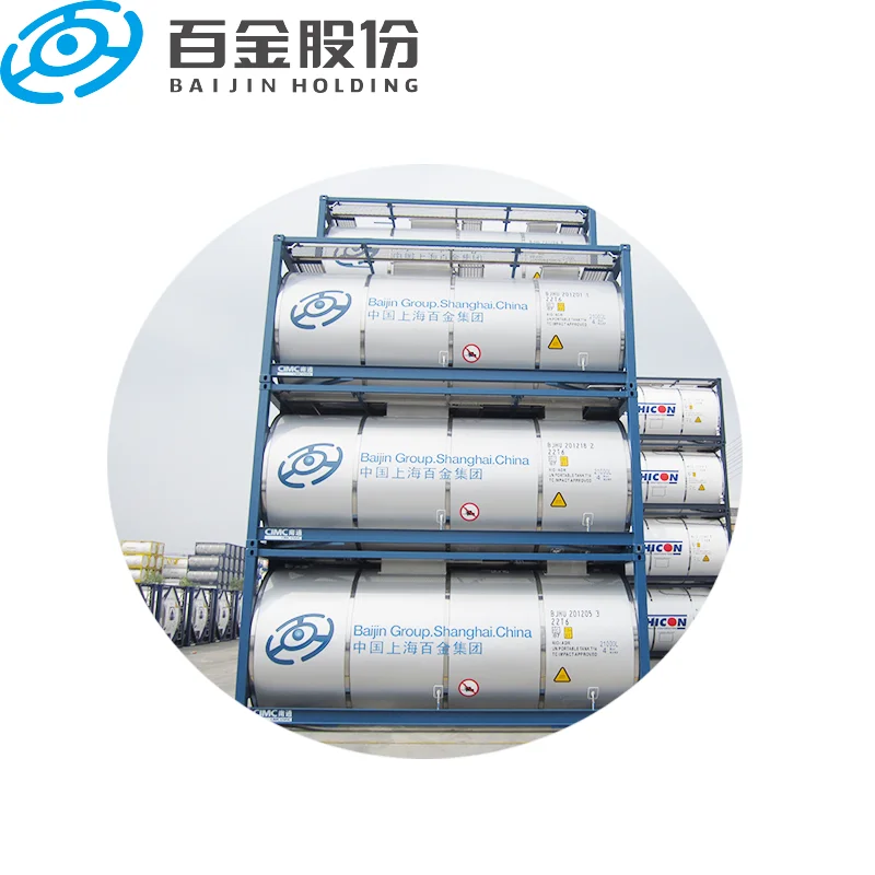 20Ft Cryogenic Iso Tank Container 20 Feet Lng T14 ISO Tank for Transport Liquids Chemical