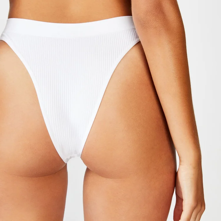 
high quality wholesale ladies high cut underwear custom panties 