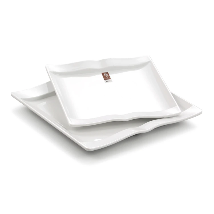 Square Chinese Restaurant Melamine Tableware Set