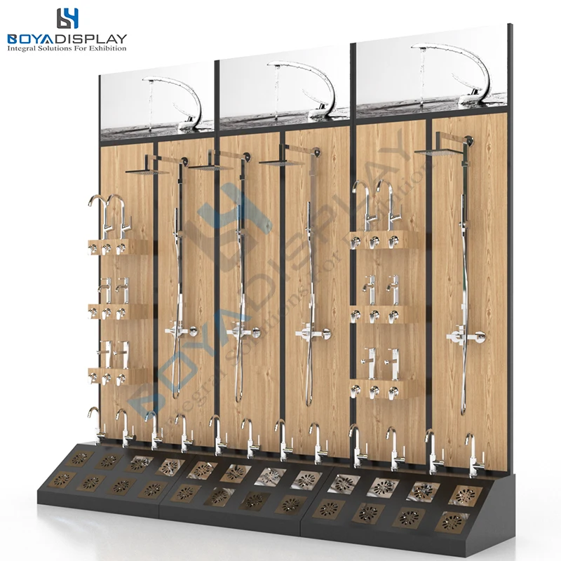 Customized Shower Head New Arrive Tap Design Toilet Exquisite Bathroom Ware Kitchen Sink Faucet Display Rack Stand