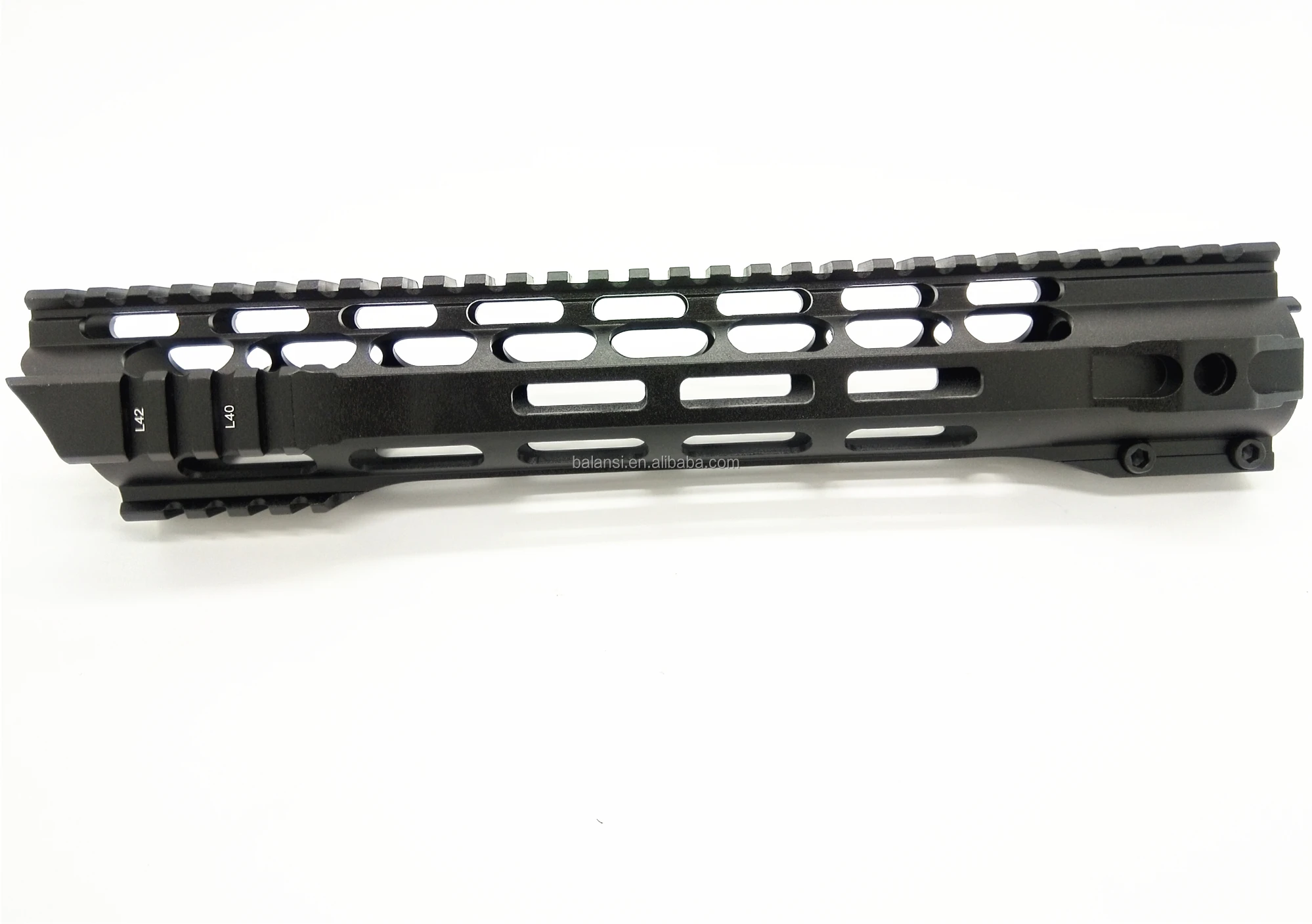 
12 inch MLOK handguard Free Float Super Slim ar 15 Handguard Quad Rail steel nut for M4 M16 