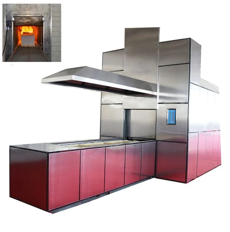 Stainless Steel high temperature resistance Fuel Or Gas Cremation Machine Cremation Furnace For Human Corpse